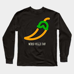 World Veggie Day Long Sleeve T-Shirt